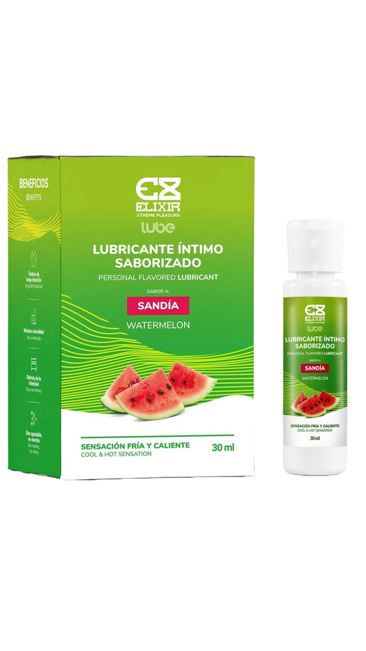 LUBRICANTE FRIO-CALIENTE ELIXIR X30ML SABOR SANDIA