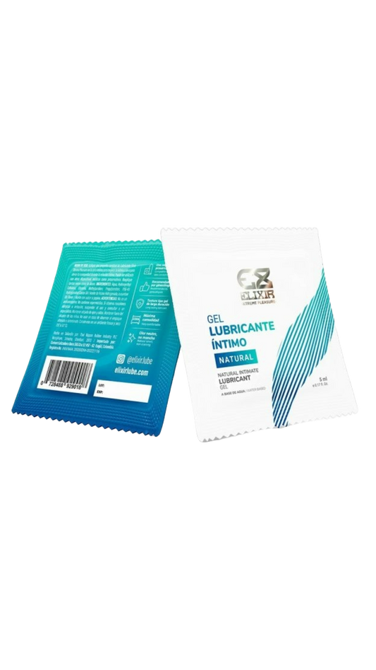 LUBRICANTE NATURAL SACHET ELIXIR X5ML