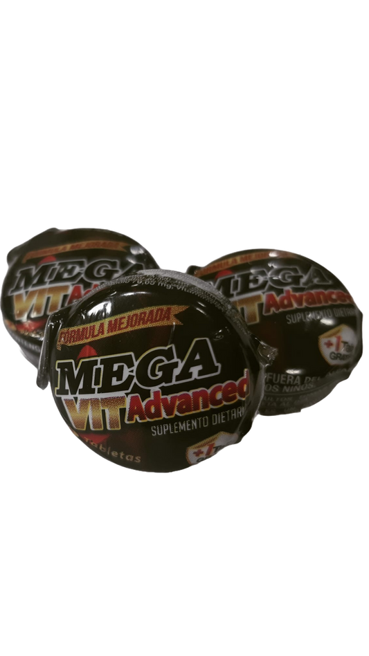 MEGA VIT ADVANCED X3 PASTILLAS