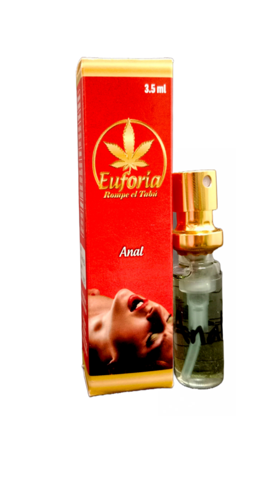LUBRICANTE ANAL EUFORÍA CANNABIS SPRAY X3.5ML